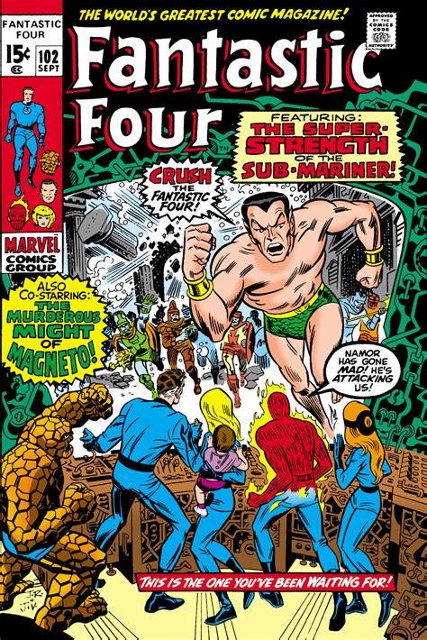 Read Online Fantastic Four 1961 Comic Issue 102