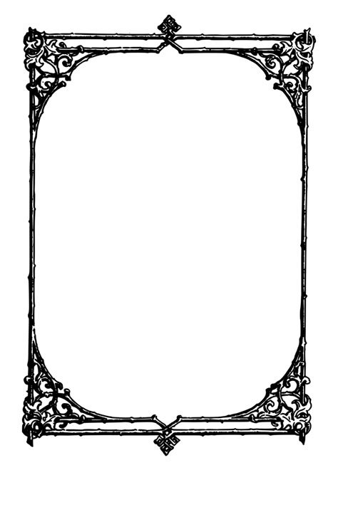 Download transparent rectangle frame png for free on pngkey.com. Rectangle Frame Png Vintage Frame Border Clipart Transparent