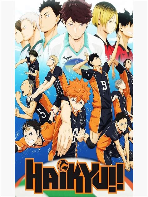 Haikyuu Poster Poster For Sale By Oronachris Redbubble