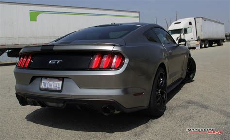 2015 Mustang Gt Gets A Custom Wrap