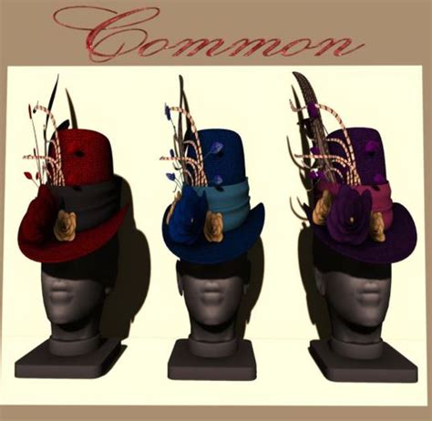 Second Life Marketplace Scarletjackpot Hat Blue Common