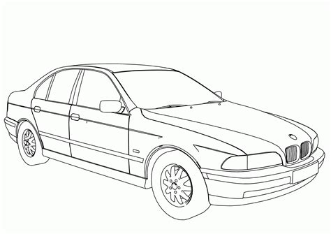 Bmw I Coloring Pages