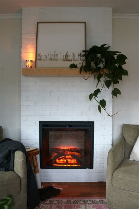 Installing An Electric Fireplace Insert Interior Ku