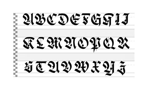 Fraktur Calligraphy Tutorial For Beginners Free Worksheets