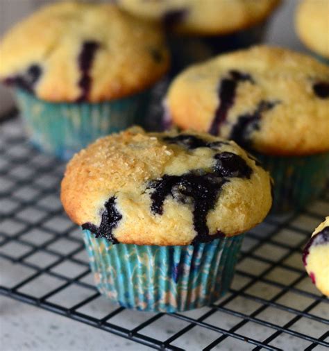 Bakery Style Buttermilk Blueberry Muffins Baking Bites