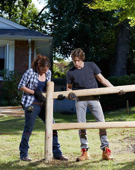 This option has a lot more height than some of the other . DIY - Simple Split-Rail Fence - Quiet Corner