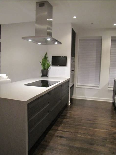 Visit us & order now! Benjamin Moore Full Moon 2119-70 | Galley kitchen remodel ...