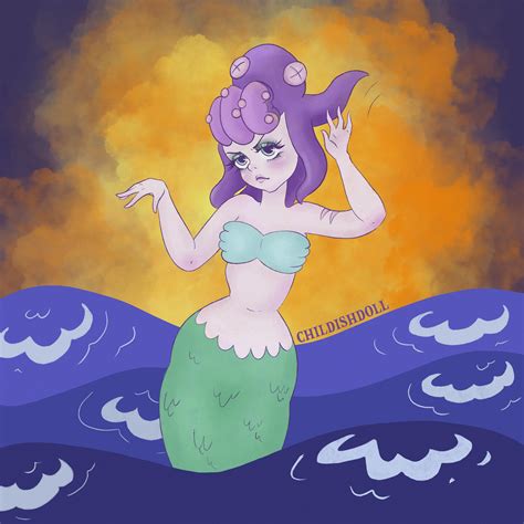 Cala Maria 🧜‍♀️ Mermaid Boss From Cuphead In My Style Rnintendoswitch