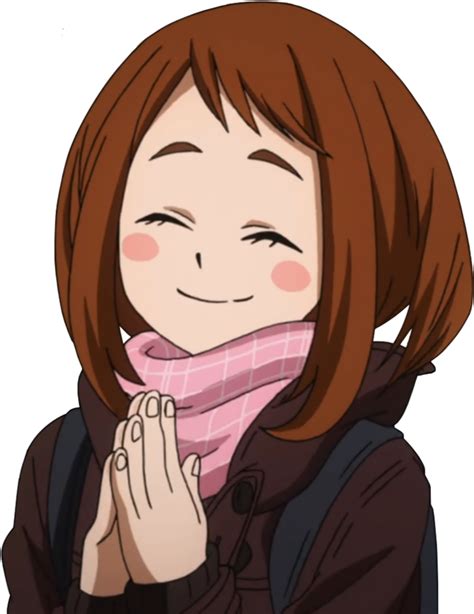 Myheroacademia Mha Bnha Ochako Uraraka Sticker By Haku