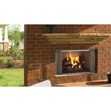 Majestic Villawood 42 Traditional Outdoor Wood Burning Fireplace Us