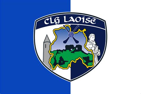 Laois Gaa Crest Flag Flags Ireland Prospect Design