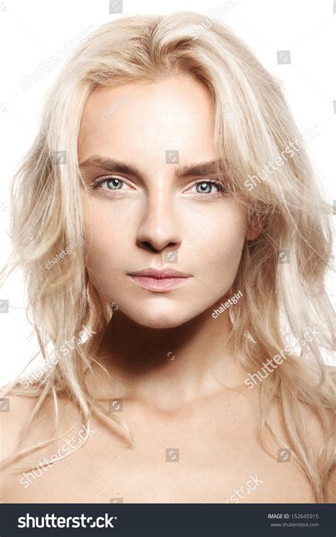 Young Model With Natural Nude Make Up Fashion Perfect