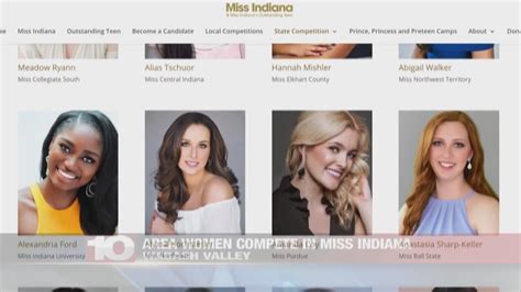 miss indiana and miss indiana s outstanding teen pageants kick off youtube