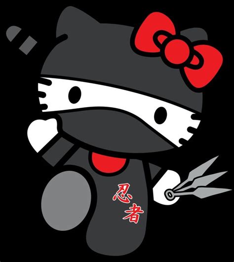 Ninja Kitty Hello Kitty Images Hello Kitty Tattoos Hello Kitty Cartoon
