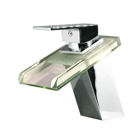 Lightinthebox.com will help you search for bathroom waterfall faucets vessel sinks, guaranteeing you'll find the best price out there! Kokols Single Hole 1-Handle LED Vessel Glass Waterfall ...