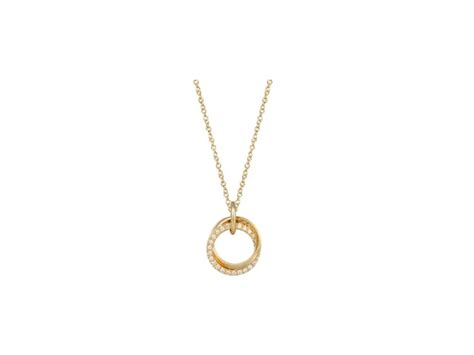 18ct Gold Double Diamond Pendant Bailey And Sons Berkhamsted