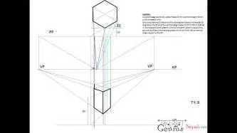 Engineering Drawing Tutorialspictorial Drawing With Front And Side