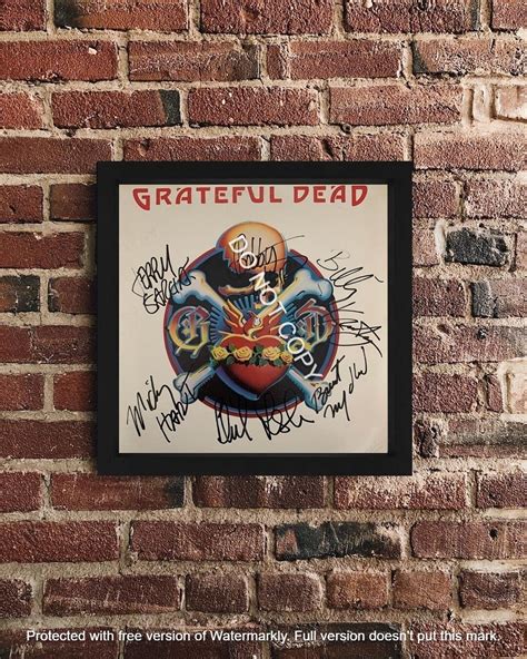 The Grateful Dead Signed Album Free The Grateful Dead Signed Etsy