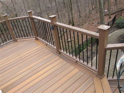 Handrails are typically supported by balusters or attached to walls. Typical Deck Rail Height | Home Design Ideas