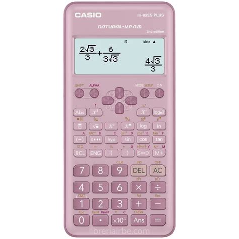 Calculadora Cient Fica Casio Fx Es Plus Segunda Edici N Rosa Pastel Librer A Irbe Bolivia
