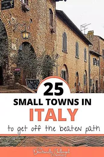 25 Best Small Towns In Italy To Visit