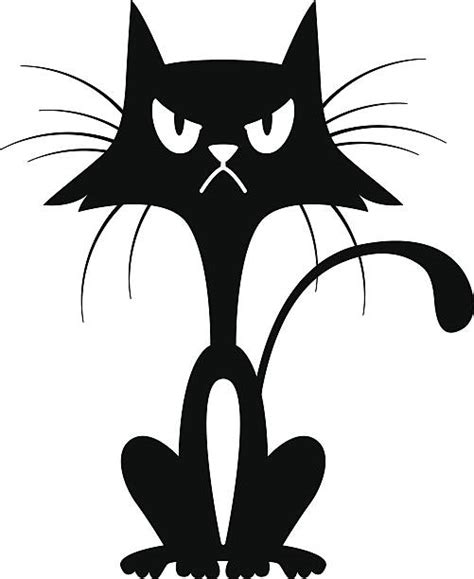 Royalty Free Angry Cat Clip Art Vector Images And Illustrations Istock