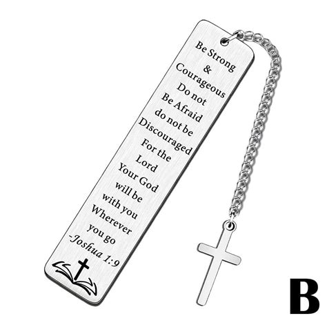 Inspirational Christian Bookmark Bible Verse Belief Book Bookmark C1n0