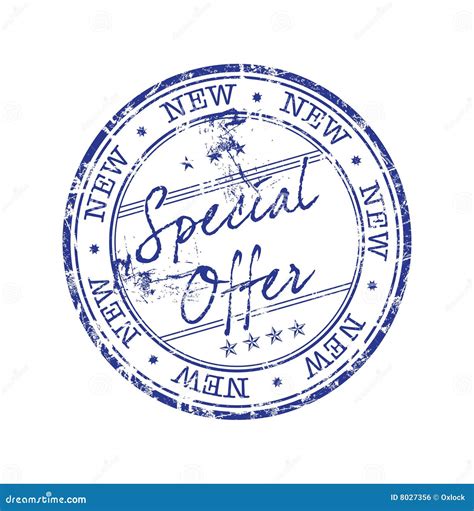 Special Offer Stamp Royalty Free Stock Image Image 8027356