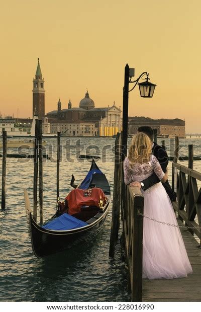 Romantic Married Couple Romantic Italian City Stock Photo Edit Now