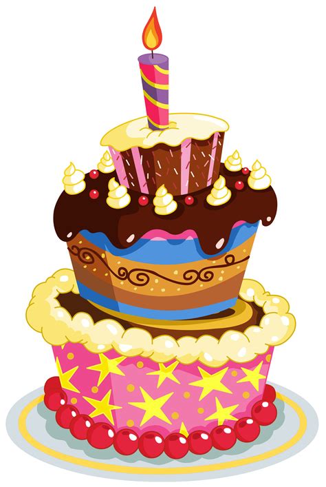 Birthday Cake Clipart Fomanda Gasa