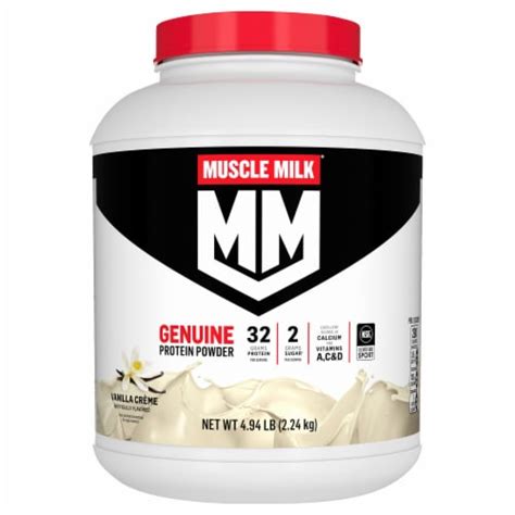 Muscle Milk Vanilla Creme Protein Powder 4 94 Lb King Soopers