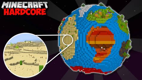 I Built A Real Planet In Minecraft 119 Hardcore 71 Youtube