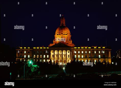 Alberta Legislative Building Edmonton Alberta Canada Stock Photo Alamy