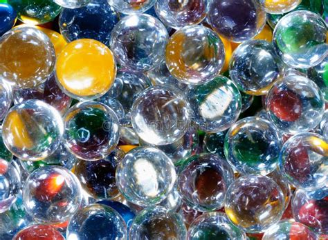 Multi Colored Glass Balls Stock Image Image Of Glass 13063937