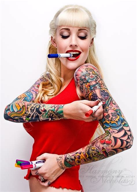Girls Tattoos Photography Awesome Collection Art Pics Design Now With