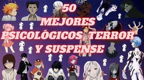 Los 50 Mejores Animes PsicolÓgicos Misterio Suspense Terror
