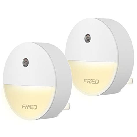 Frieq Led Plug In Night Light With Dusk To Dawn Sensor Perfect For