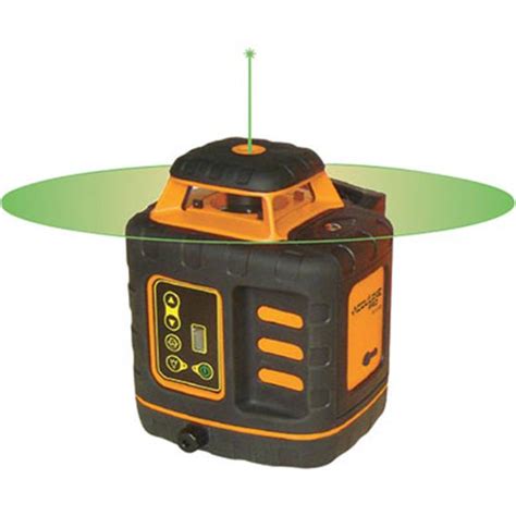 Johnson Level 40 6543 Self Leveling Rotary Laser Level With Greenbrite