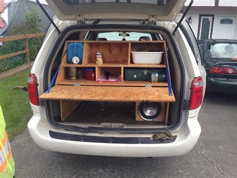 Awesome 40 Creative Diy Mini Van Camping Ideas You Should Try