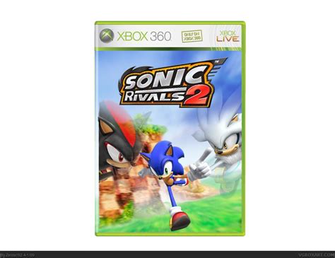 Sonic Rivals 2 Xbox 360 Box Art Cover By Zelda152