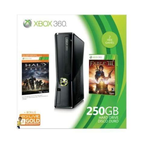Xbox 360 250gb Value Bundle Halo Reach Fable 3 Prices Xbox 360