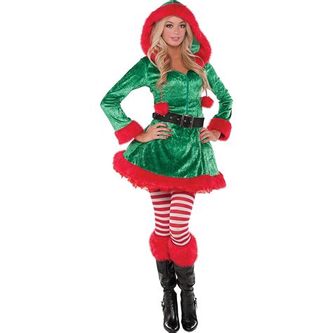sassy elf costume for women christmas costume small with accessories ebay