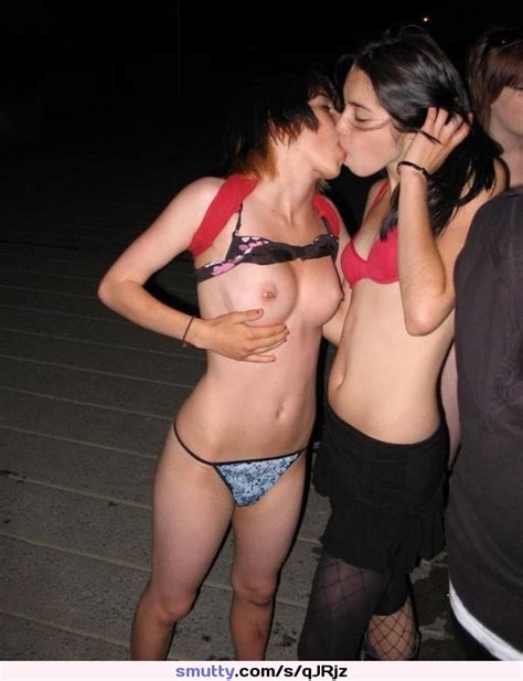 Lesbians Kissing In Public Excellent Porn