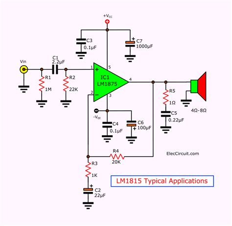 By erno borbely (audio amateur 4/93) 1.65m. LM1875 Datasheet - 25W HIFi audio amplifier circuit ...