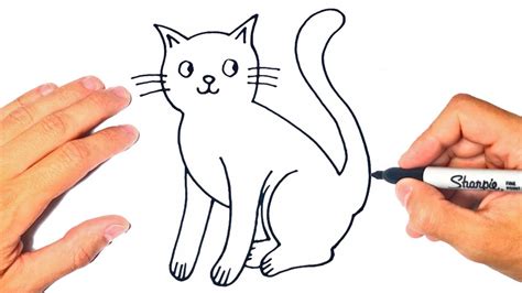 Como Dibujar Un Gato Em Pie
