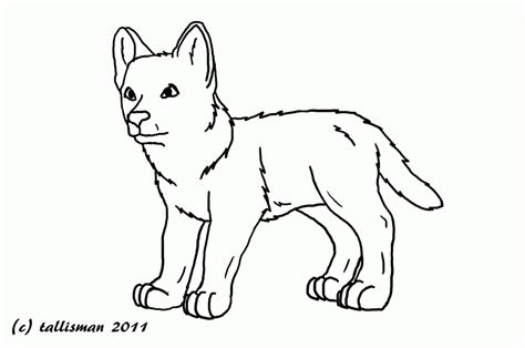 Useful drawing references and sketches for beginner artists. Wolf Pup Coloring Pages - Coloring Home