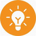 Creative Icon Idea Circle Business Bulb Power