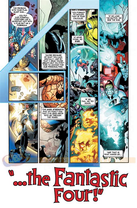 Fantastic Four 645 La Preview Comicsblogfr