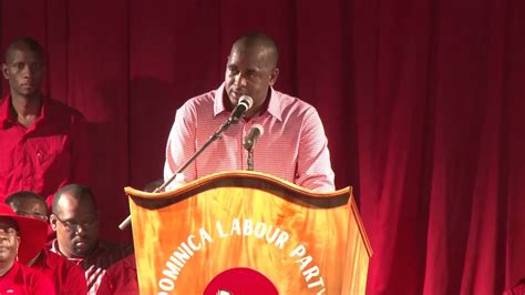 Dominica Labour Partys Political Leaders Address In St Joe Youtube