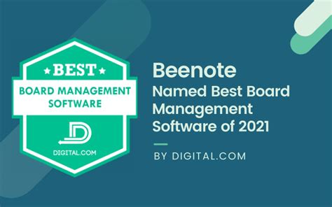 Beenote Named One Of Best Board Management Software Of 2021